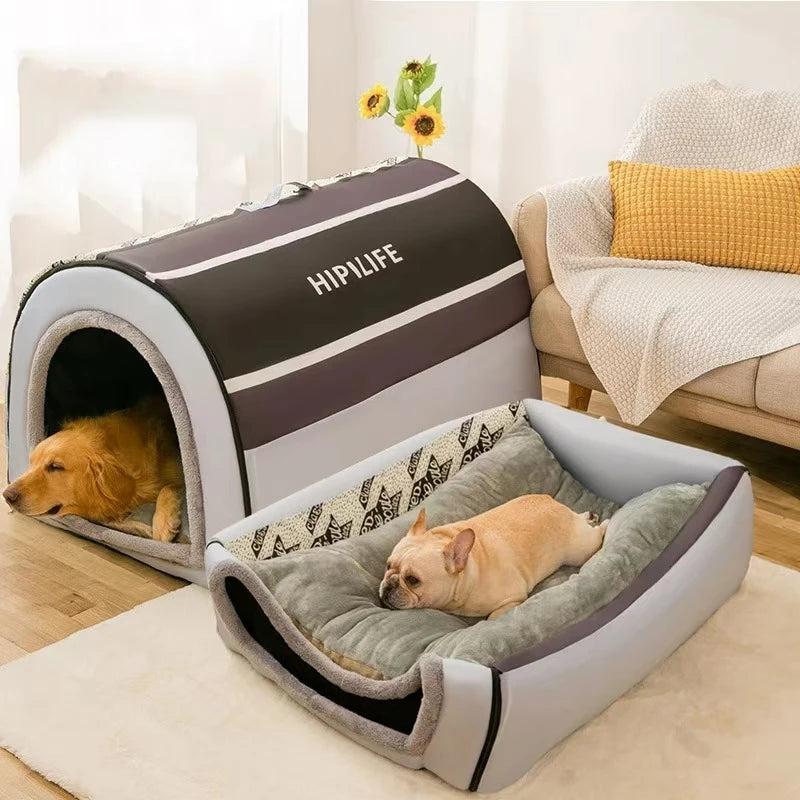Panier Chauffant Chien - 100% Coton - Lavable Machine - 1,3kg