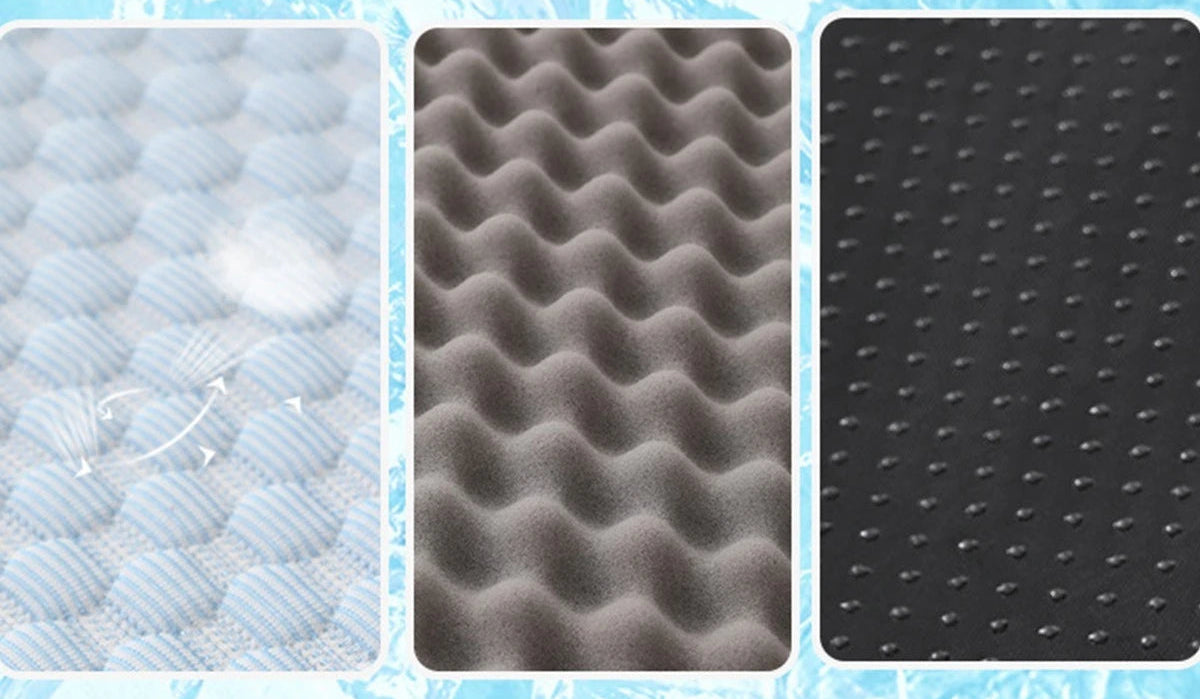 Tapis Rafraîchissant Ice Silk Chien Chat - Mousse 3D - 4 Tailles