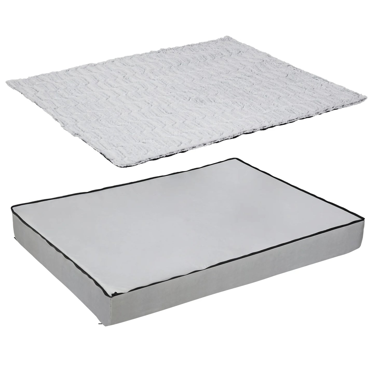 mattress topper on a white background