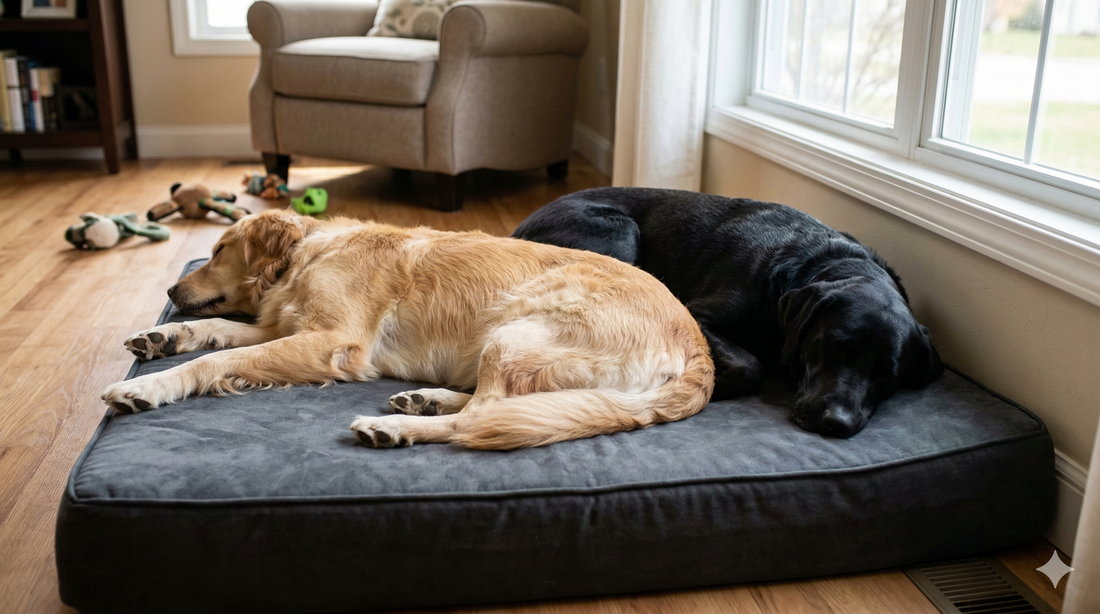 Dysplasie de la Hanche : Le Guide pour Adapter le Couchage de Votre Berger Allemand, Labrador ou Golden Retriever
