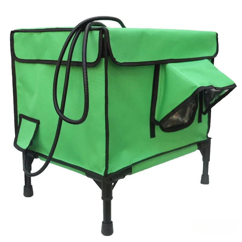 Cabane pour Chat Extérieur | Abri Isolé Jardin | Protection Hiver