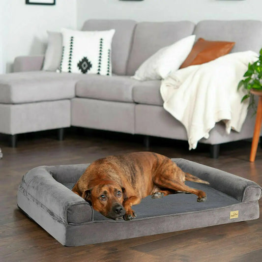 Panier Orthopédique XXL Chien - 5 Tailles - Mousse Certifiée CE