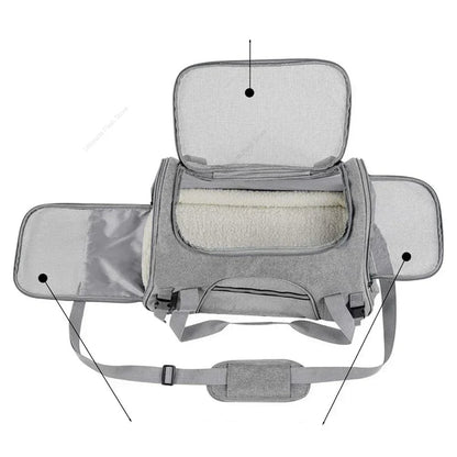 Sac Transport Aviation Chien - Conforme Compagnies - Anti-Suffocation