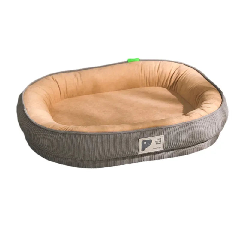 Panier Orthopédique Petit Chien - 100% Coton - Design Enveloppant