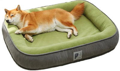 Panier Orthopédique Petit Chien - 100% Coton - Design Enveloppant