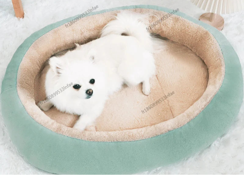 Panier Tout Doux Chat - Plush Premium - Bords Relevés - 4 Couleurs