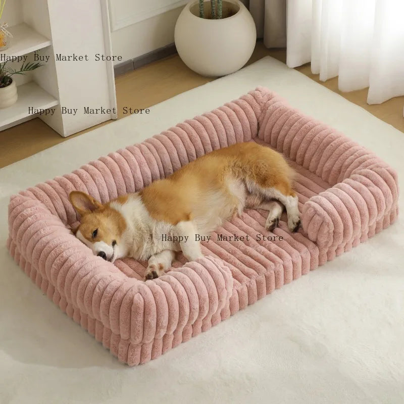 Canapé Orthopédique Chien - Mousse Mémoire - Housse Imperméable Amovible