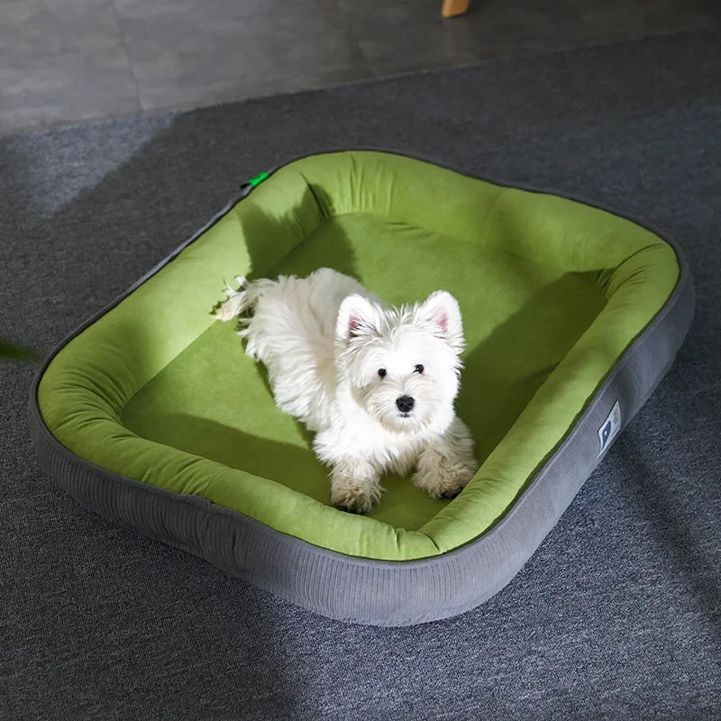Panier Orthopédique Petit Chien - 100% Coton - Design Enveloppant