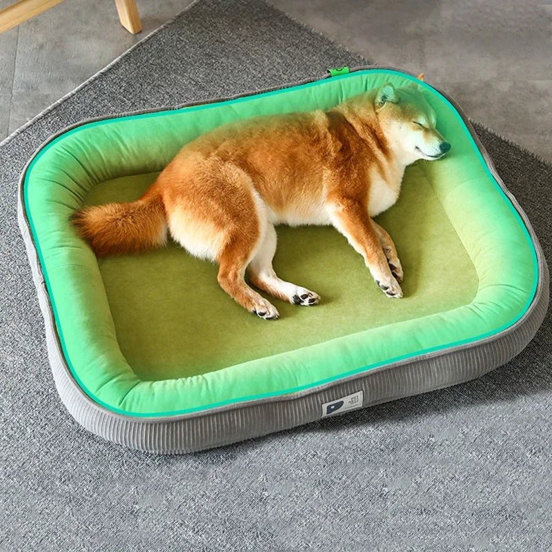Panier Orthopédique Petit Chien - 100% Coton - Design Enveloppant