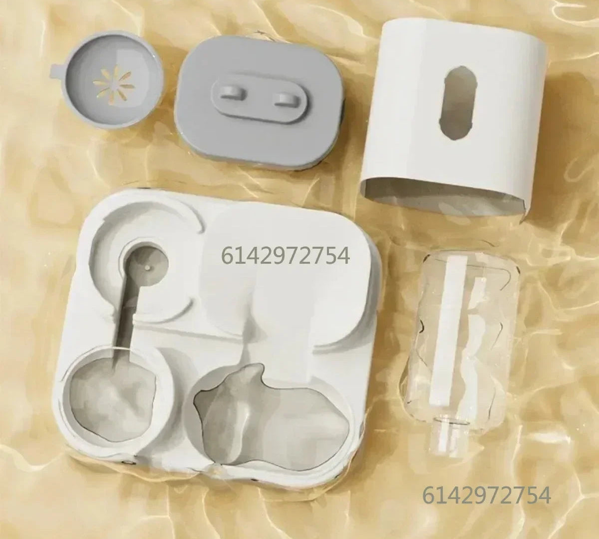 Distributeur Automatique Croquettes et Eau pour Chien et Chat - Double Gamelle Sans Électricité