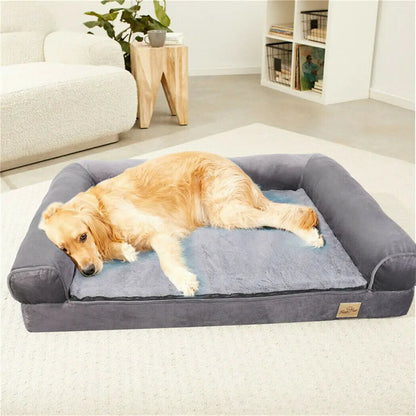 Panier Orthopédique XXL Chien - 5 Tailles - Mousse Certifiée CE