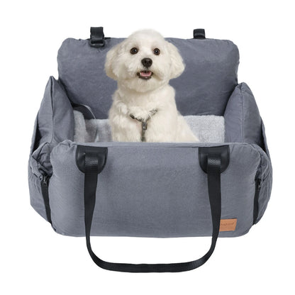 Siège Auto Chien - Airbag Gonflable - Lavable - Races Moyenne