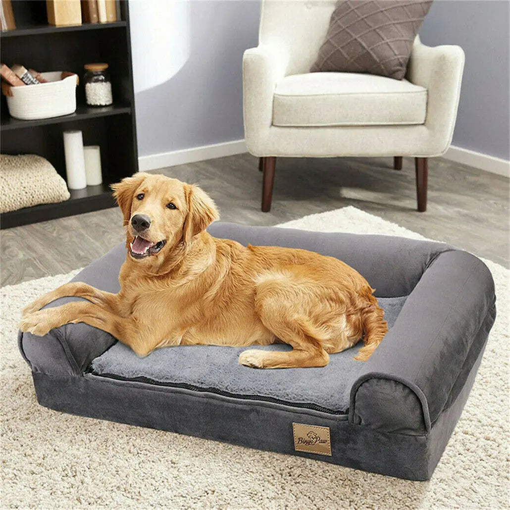 Panier Orthopédique XXL Chien - 5 Tailles - Mousse Certifiée CE