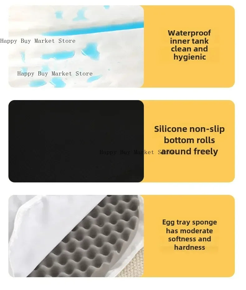 Lit Douillet Chien Chat - Peluche Épaisse - Orthopédique Hiver