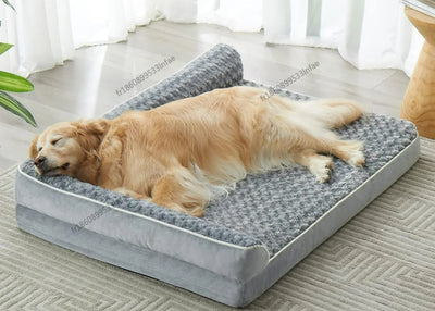 Orthopedic Mattress L Dog - Corduroy - Made in France