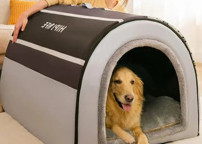 Panier Chauffant Chien - 100% Coton - Lavable Machine - 1,3kg