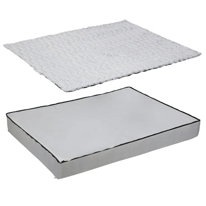 mattress topper on a white background